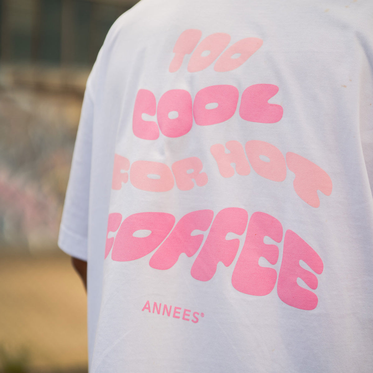 TOO COOL FOR HOT COFFEE T-SHIRT