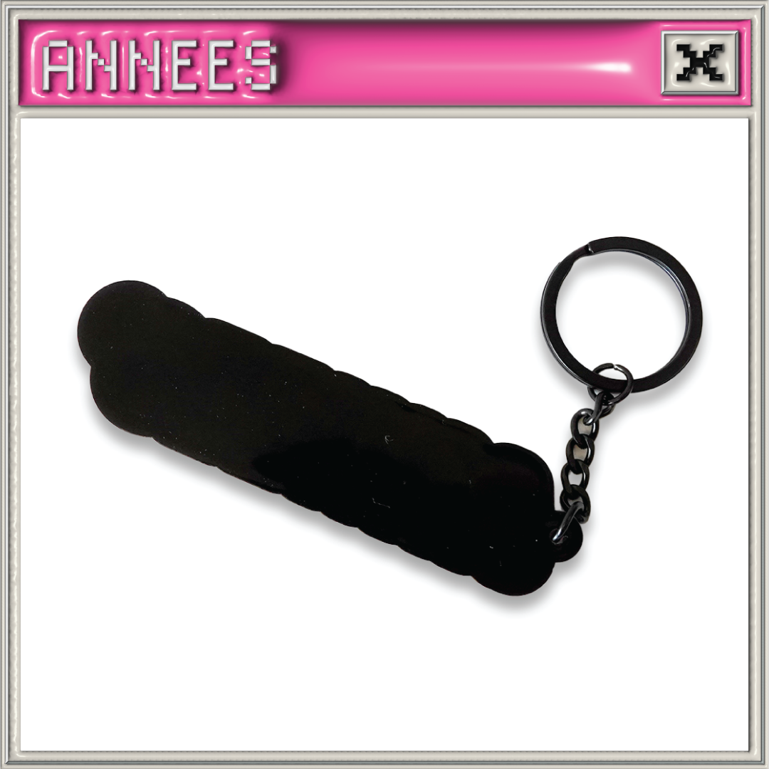 ANNEES RUBBER KEYCHAIN
